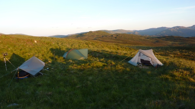 Wild camp on Bleaberry Fell